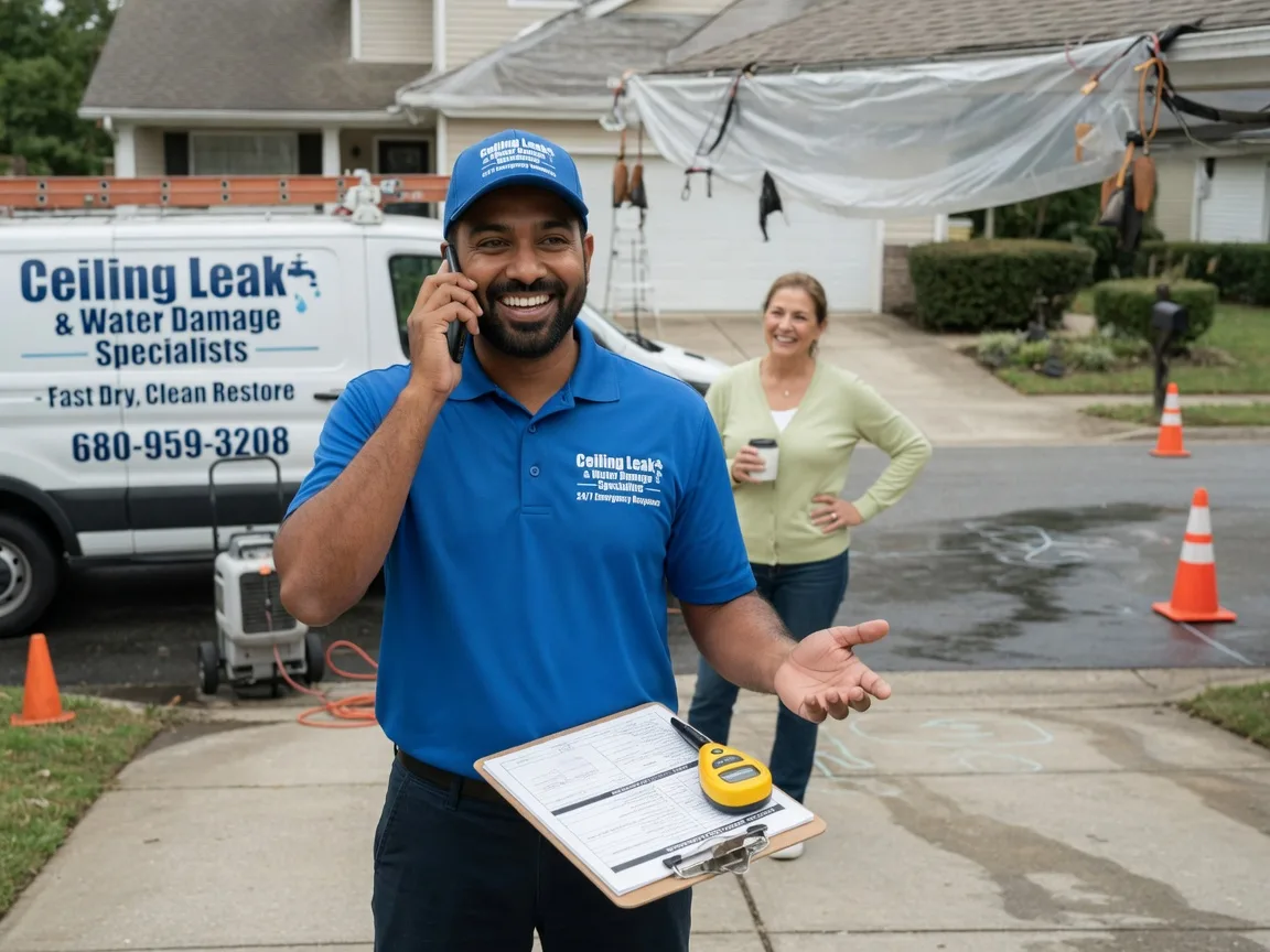 Ceiling Leak Cleanup Rodney, IA FAQs